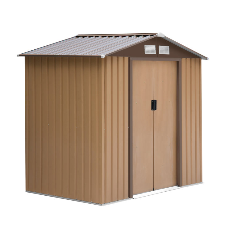 WFX Utility 213 cm x 122 cm Werkzeugschuppen aus Kunststoff